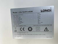 Longi lr4-72hph-455m zonnepaneel (19x) - afbeelding 3 van  5
