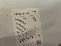 Longi lr5-54hib-405m zonnepanelen (11x) - afbeelding 2 van  2