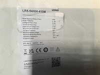 Longi lr5-54hih-410m zonnepaneel (7x) - afbeelding 4 van  6