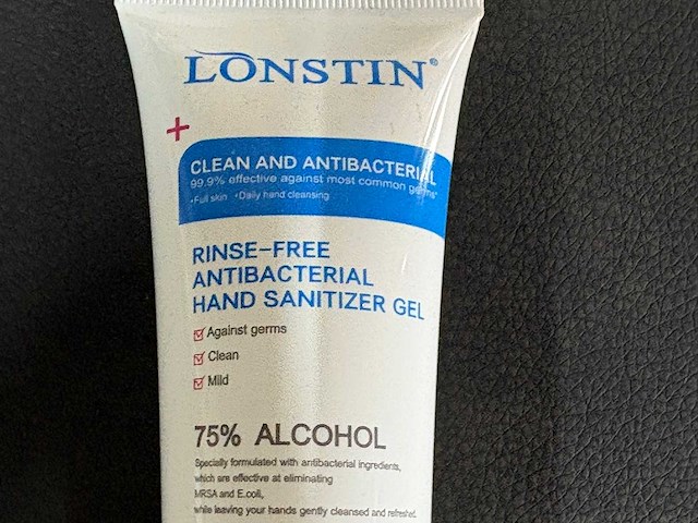 Lonstin hand sanitizer - 60ml (7500x) - afbeelding 3 van  4