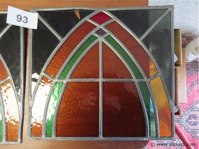 Loodglas 2 stuks - afbeelding 3 van  3