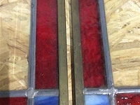 Loodglas 2st ( ongeschonden koperen frame ) - afbeelding 3 van  4