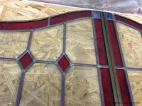 Loodglas 2st ( ongeschonden koperen frame ) - afbeelding 4 van  4
