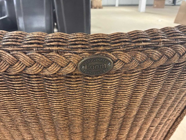 Loom capri eetkamerstoel (4x) - afbeelding 6 van  11