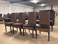 Loom capri eetkamerstoel (4x) - afbeelding 1 van  11