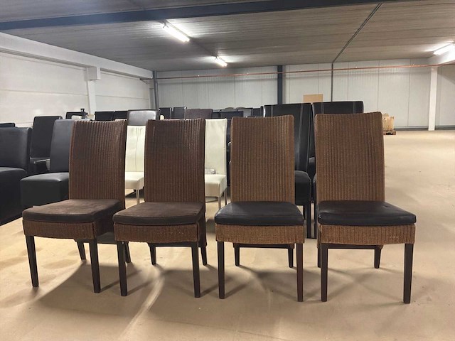 Loom capri eetkamerstoel (4x) - afbeelding 9 van  11