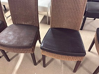 Loom capri eetkamerstoel (4x) - afbeelding 11 van  11
