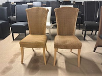 Loom eetkamerstoel (2x) - afbeelding 8 van  11