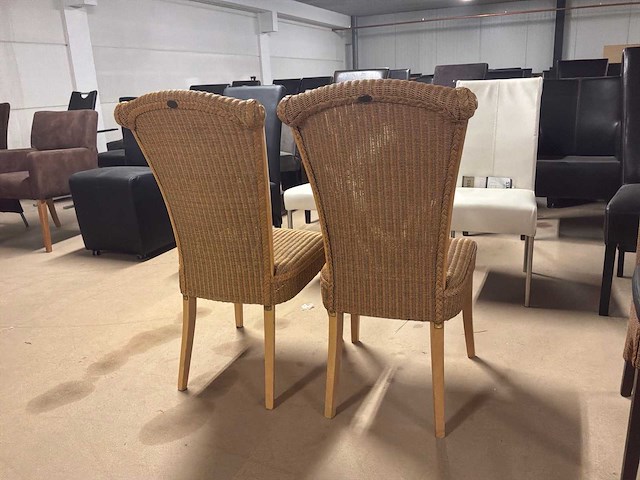 Loom eetkamerstoel (2x) - afbeelding 11 van  11