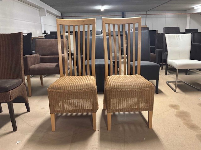 Loom eetkamerstoel (2x) - afbeelding 5 van  8