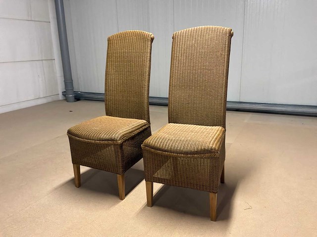 Loom eetkamerstoel (2x) - afbeelding 4 van  11