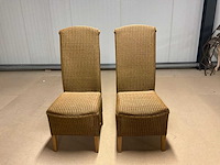 Loom eetkamerstoel (2x) - afbeelding 7 van  11