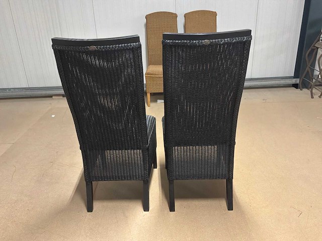 Loom eetkamerstoel (2x) - afbeelding 2 van  11