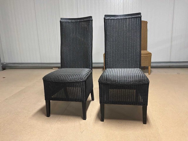 Loom eetkamerstoel (2x) - afbeelding 6 van  11