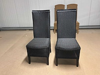 Loom eetkamerstoel (2x) - afbeelding 8 van  11