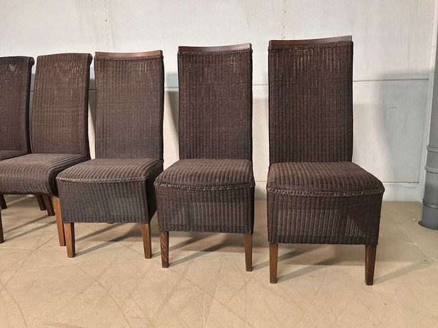 Loom eetkamerstoel (6x) - afbeelding 15 van  17