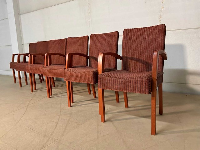 Loom eetkamerstoel (6x) - afbeelding 1 van  10