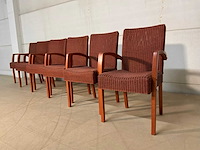 Loom eetkamerstoel (6x)