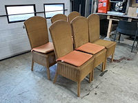Loom furniture eetkamerstoel (6x) - afbeelding 2 van  5
