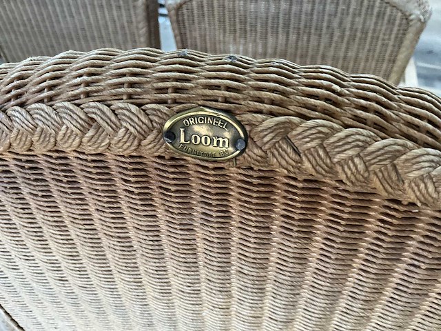 Loom furniture eetkamerstoel (6x) - afbeelding 5 van  5
