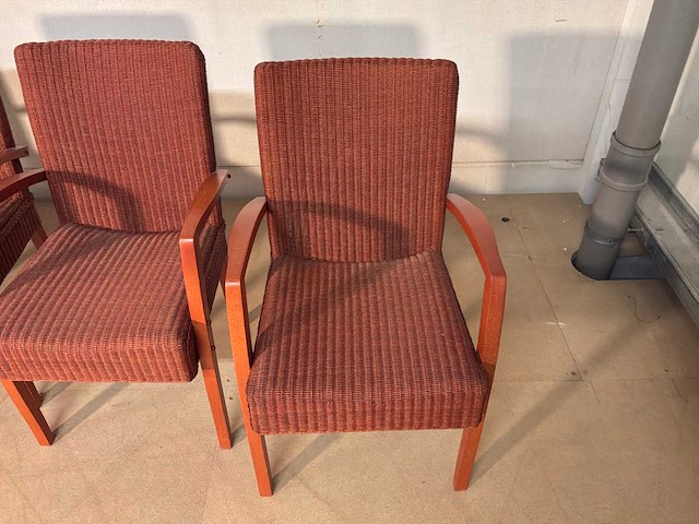 Loom rotan eetkamerstoel (6x) - afbeelding 7 van  11