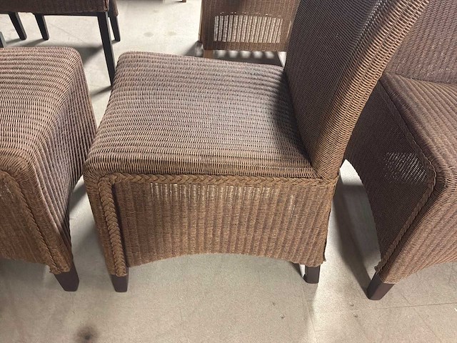 Loom tuinstoel (4x) - afbeelding 9 van  10