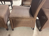 Loom tuinstoel (4x) - afbeelding 9 van  10