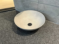 Looox - betonlook waskom 40 cm - afbeelding 1 van  8