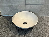 Looox - betonlook waskom 40 cm - afbeelding 2 van  8