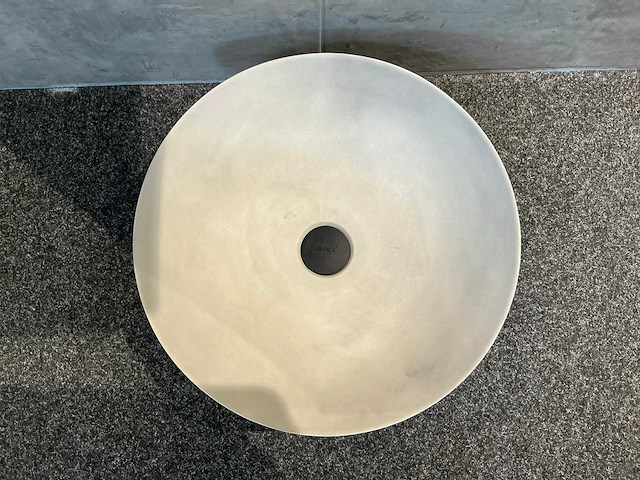 Looox - betonlook waskom 40 cm - afbeelding 4 van  8