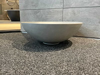 Looox - betonlook waskom 40 cm - afbeelding 6 van  8