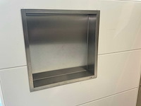 Looox - box30 - rvs inbouwnis 30 x 30 cm - afbeelding 1 van  4