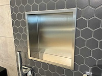 Looox - box30 - rvs inbouwnis 30 x 30 cm - afbeelding 1 van  6