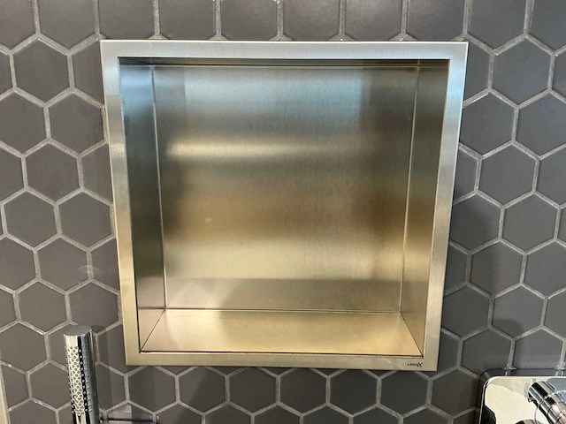 Looox - box30 - rvs inbouwnis 30 x 30 cm - afbeelding 2 van  6