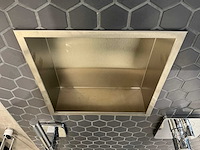 Looox - box30 - rvs inbouwnis 30 x 30 cm - afbeelding 5 van  6