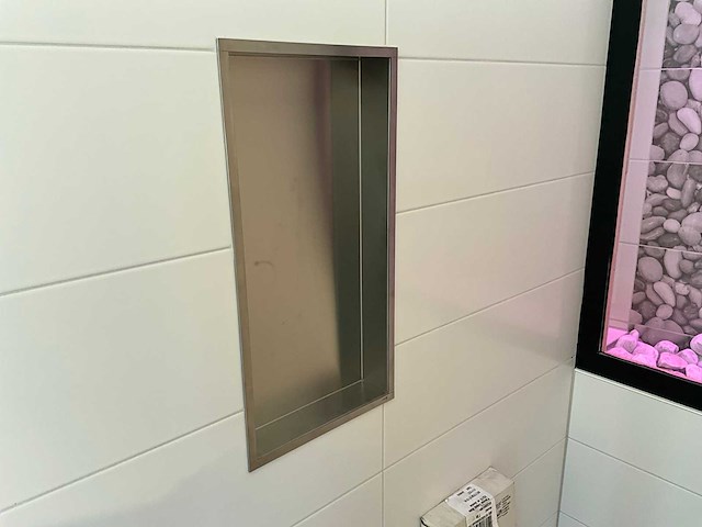 Looox - box60 - rvs inbouwnis 30 x 60 cm - afbeelding 1 van  4