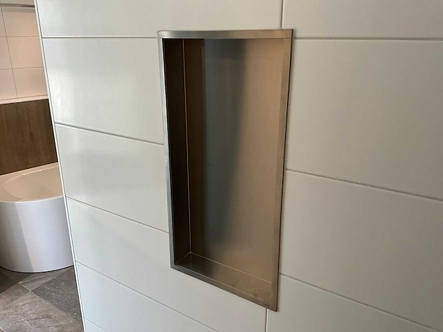 Looox - box60 - rvs inbouwnis 30 x 60 cm - afbeelding 2 van  4