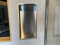 Looox - box60- rvs inbouwnis 30 x 60 cm - afbeelding 1 van  5
