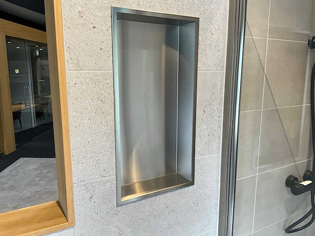 Looox - box60- rvs inbouwnis 30 x 60 cm - afbeelding 2 van  5