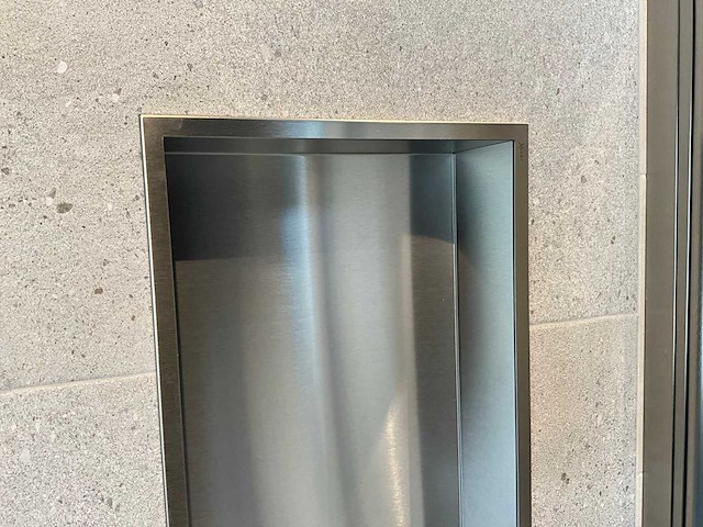 Looox - box60- rvs inbouwnis 30 x 60 cm - afbeelding 4 van  5