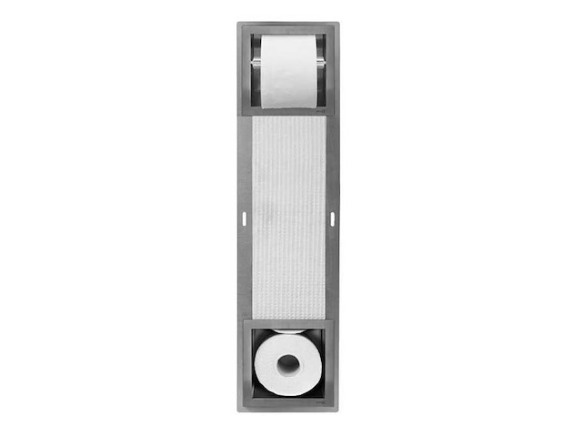 Looox - closed cl5 - - inbouw wc-rolhouder met reserverolhoude - afbeelding 1 van  3