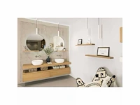 Looox - light collection led hanglampenset - badkamer lampen 25 - 40 cm - afbeelding 2 van  5