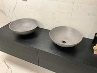 Looox - tailor made - badmeubelset 160 x 35 cm - afbeelding 2 van  12