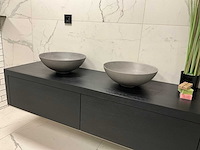 Looox - tailor made - badmeubelset 160 x 35 cm - afbeelding 3 van  12