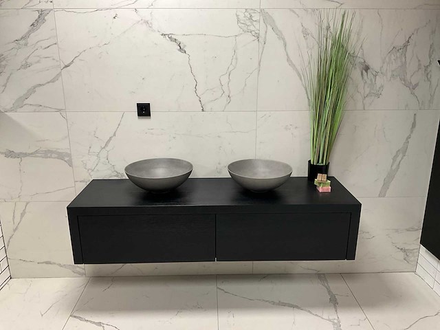 Looox - tailor made - badmeubelset 160 x 35 cm - afbeelding 5 van  12