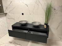 Looox - tailor made - badmeubelset 160 x 35 cm - afbeelding 9 van  12