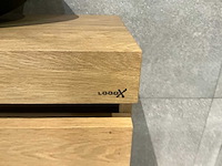 Looox - wood - badmeubelset 160 cm - afbeelding 6 van  17