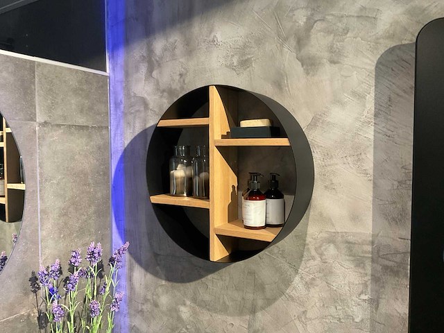 Looox - wood box round 50 cm - afbeelding 1 van  3