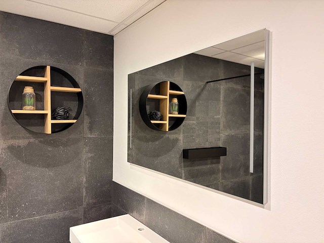 Looox - woodbox round - wbr500mz - designrek - afbeelding 1 van  3