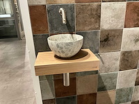 Looox - wooden base - fonteinset